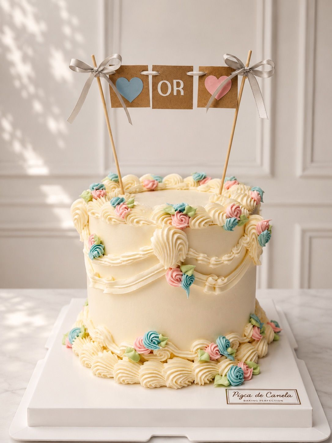 Pastel estilo Boquilla clásica